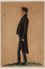 A Young Man, c1820. Creator: Jacob Maentel.