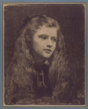 Girl, c1872. Creator: William Morris Hunt.