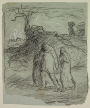 The Flight of Lot, c1870-1896. Creator: Wyatt Eaton.