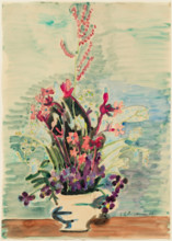 Vase of Flowers, 1929. Creator: Ernst Kirchner.