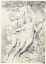 Susannah and the Elders, between 1662 and 1747. Creator: Willem van Mieris.