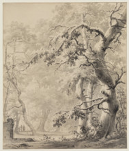 Edge of the Woods, between 1780 and 1789. Creator: Jacobus van Liender.
