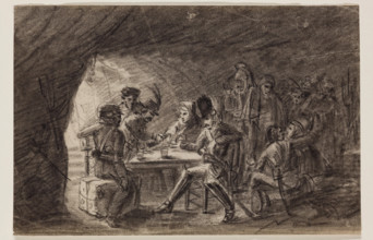 Scene with Bandit, between late 18th and mid-19th century. Creator: Hippolyte Lecomte.