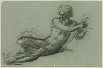 Neptune, mid-19th century. Creator: Isidore Pils.