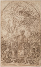 The Magnanimity of Scipio, between 1760 and 1769. Creator: Francois Boucher.