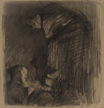 Burial, c1903. Creator: Kathe Kollwitz.