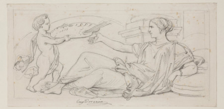 Painting, mid-19th century. Creator: Eugene Deveria.