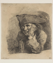 La Mélancolie, between 1789 and 1810. Creator: Jean-Jacques de Boissieu.