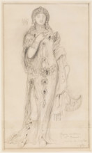Mlle. Richard as Glycère, a Courtesan in "Sapho", c1884. Creator: Gustave Moreau.