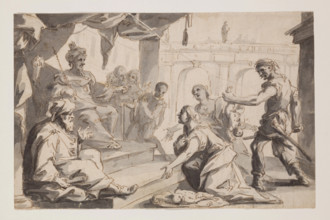 Judgment of Solomon, between 1711 and 1780. Creator: Giovanni Battista Marcola.