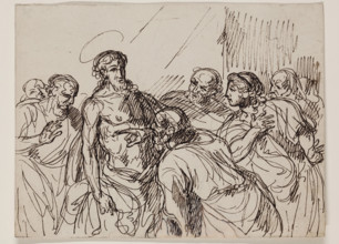 Doubting Thomas, between late 18th and early 19th century. Creator: Francois-Xavier Fabre.