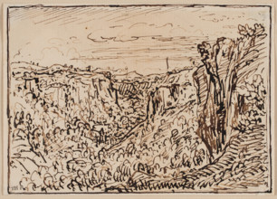 Gorges du Lizon. Creator: Theodore Rousseau.