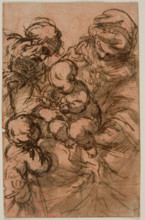 Holy Family with Infant Saint John, between 1754 and 1815. Creator: Carlo Alberto Baratta.