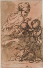 Madonna and Child with the Infant Saint John, between 1754 and 1815. Creator: Carlo Alberto Baratta.