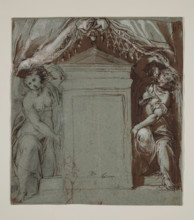 Study for a Wall Decoration, c1561. Creator: Federico Barocci.