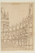 The Temple of Flora, 18th century. Creator: Bernardino Galliari.
