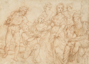 Salome Receiving the Head of John the Baptist, between 1512 and 1514. Creator: Cesare da Sesto.