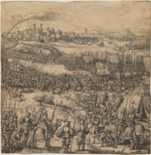 A Battle Scene, between 1529 and 1533. Creator: Melchior Feselen.