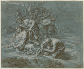 Christ Disrobed on the Cross, c1680. Creator: Michel Ange Corneille.