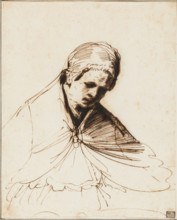 Pope Gregory the Great, between 1646 and 1647. Creator: Guercino.