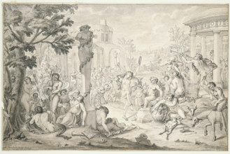 Bacchanal, 1696. Creator: W. Marchand.