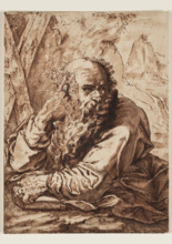Saint Andrew, 17th century. Creator: Hendrik Goltzius.