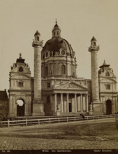 Wien. Die Carlskirche, late 19th century. Creator: Oscar Kramer.