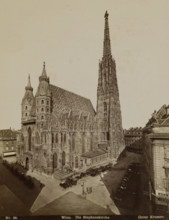 Wien. Die Stephanskirche, late 19th century. Creator: Oscar Kramer.