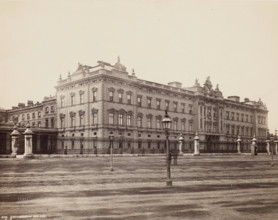 Buckingham Palace, between 1870 and 1880. Creator: Francis Bedford.