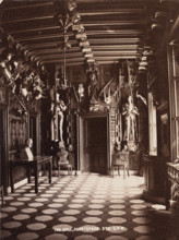 The Hall, Abbotsford, between 1870 and 1880. Creator: George Washington Wilson.