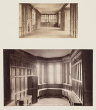 Ballroom and Oriel Window in the Dining Room, Haddon Hall, Derbyshire, between 1870 and 1880. Creator: George Washington Wilson.