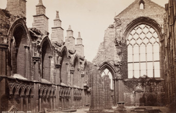 Holyrood Chapel, Edinburgh, 1874. Creator: George Washington Wilson.