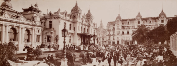 (Untitled, View of Nice, France), between 1880 and 1890. Creator: Jean Gilletta.