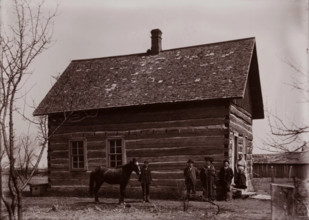 Untitled (rustic home, Detroit, Michigan), between 1910 and 1935, printed c1975. Creator: Unknown.