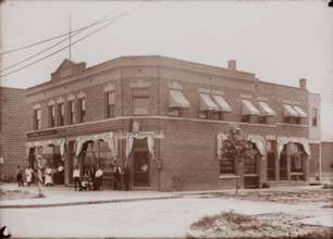 Untitled (Otto Ziemann, Sample Room, 2528 Jefferson, Detroit, Michigan), between 1910 & 1935. Creator: Wendell Hotter.