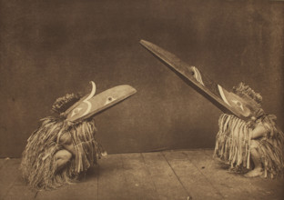 Kotsuis and Hohhuq, Nakoaktok, 1908, reprinted 1914. Creator: Edward Sheriff Curtis.