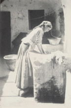 Washer Girl of Capri, c1885 - 1905. Creator: James W. Holcombe.