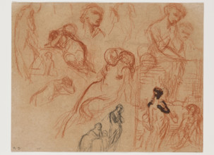 Study of Figures, between 1807 and 1876. Creator: Narcisse Virgile Diaz de la Pena.