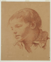Head of a Boy, late 18th century. Creator: Jean-Baptiste Greuze.