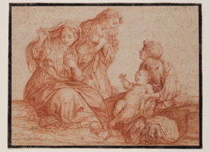 Marriage of St. Catherine, 18th century. Creator: Unknown Italian; After Raphael Italian, 1483-1520.