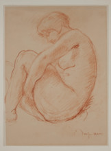 Nude, between 1874 and 1946. Creator: Charles Despiau.
