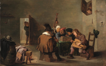 The Boors' Concert, early 1640s. Creator: David Teniers II.
