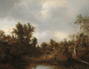 Landscape, c1646. Creator: Jacob van Ruisdael.