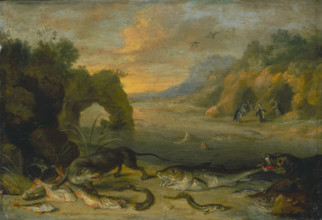 Water, between 1660 and 1670. Creator: Jan van Kessel.