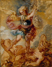 Saint Michael, between 1648 and 1649. Creator: Lucas Franchoys the Younger.