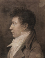 Profile of a Man, 19th century. Creator: Anon.