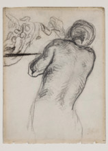 Nude Torso, between 1814 and 1875. Creator: Jean Francois Millet.