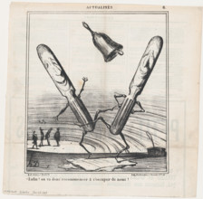 Enfin! On va donc recommencer à s'occuper de nous!, 1869. Creator: Honore Daumier.