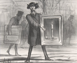 Ils m'ont refusé ça...les ignares!!, 1859.  Creator: Honore Daumier.