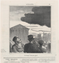 Crèvera! Crèvera pas!, 1870. Creator: Honore Daumier.